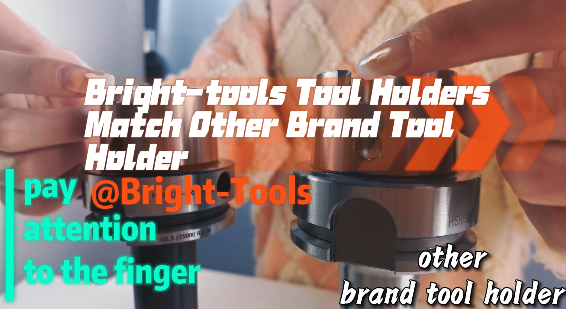 明るいツールホルダーは他のブランドのツールホルダーと一致します