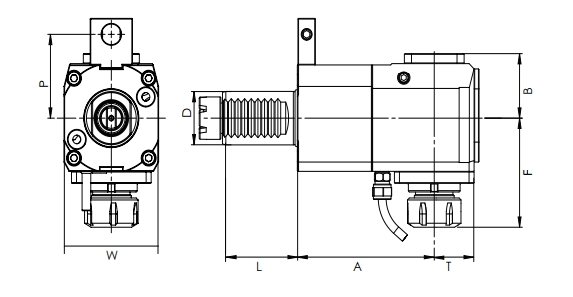 VDI RADIAL DRIVEN HEAD、TOEMの仕様