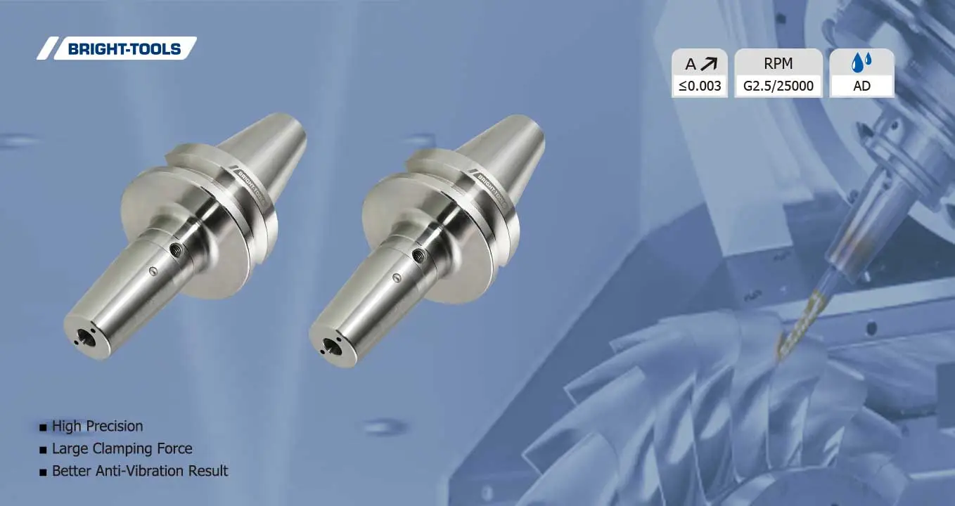 明るいツールシュリンクフィットツールホルダー