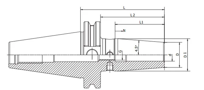 SKシュリンクフィットチャック4.5°の仕様
