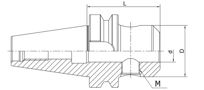 エンドミルホルダの仕様 WELDON