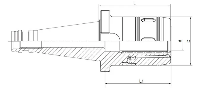 DIN2080 パワーフライスチャックの仕様