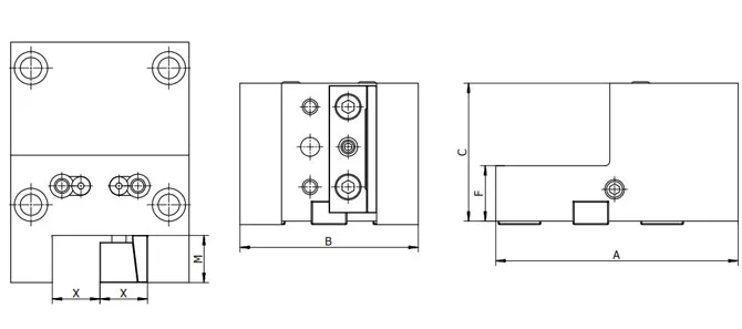 BMT OD 旋削工具ホルダの仕様